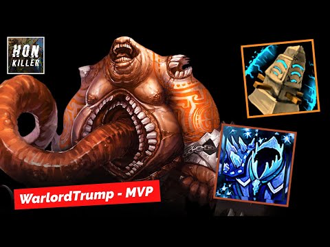 HoN Devourer BARRIER IDOL with FROSTFIELD PLATE - MVP