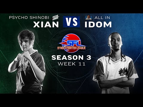 Xian (Seth) vs. iDom (Poison) - Bo3 - Street Fighter League Pro-US - Season 3 Week 11