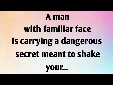 A MAN WITH FAMILIAR FACE IS...