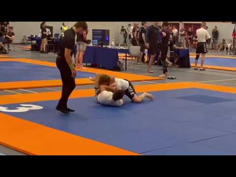 BJJ Dutch Open 2023 | Triangle submission | White Belt