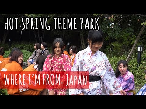 温泉テーマパークへの旅-お台場の大江戸温泉 (Trip to a Hot Spring Theme Park - Oedo Onsen in Odaiba Japan)