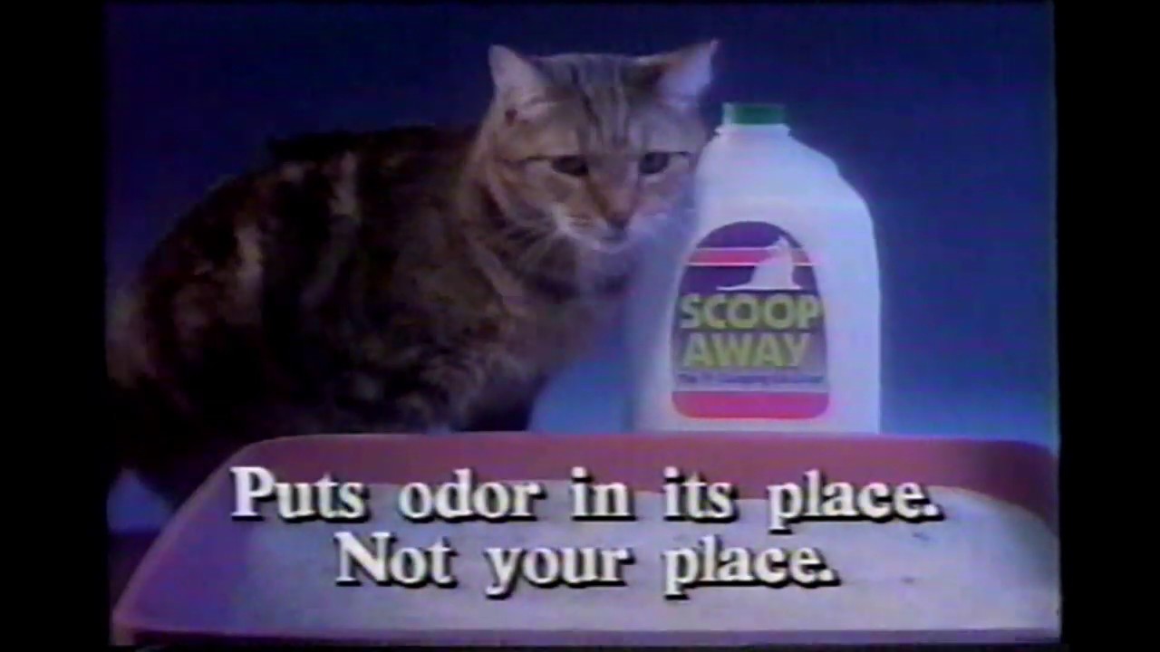 1993 Scoop Away Cat Litter Commercial