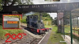 Bala lake railway adventure with holywar