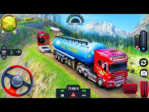 Oil Tanker Truck Driving simulator - Heavy cargo Transporter Truck Driving - @gaming03899