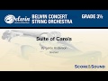 Suite of Carols, by Leroy Anderson – Score & Sound