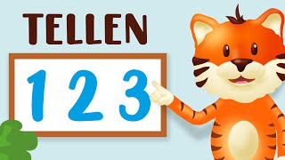 Leren tellen Nederlands ✅ Van 1 tot 10 tellen 1️⃣2️⃣3️⃣ Cijfers leren voor peuters