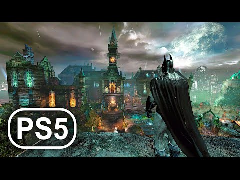 BATMAN PS5 Gameplay 4K ULTRA HD DC SUPERHERO - Batman Arkham Asylum Remastered