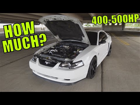 How Much It Costs To Supercharge A New Edge Mustang GT! (400-500whp)