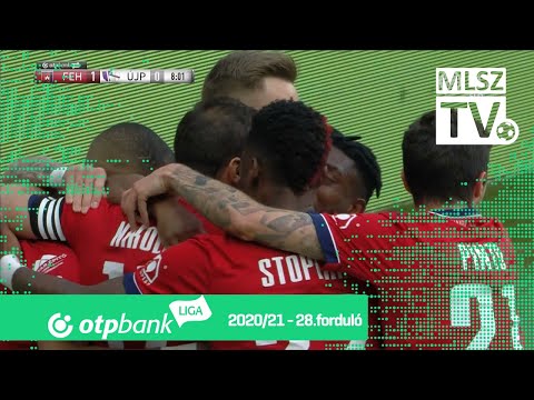 Nikolic Nemanja első gólja a MOL Fehérvár FC – Újpest FC mérkőzésen