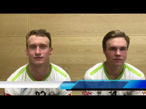 Intervju med Anton Tufvesson / Andreas Bremer i DM mot Stanstad.