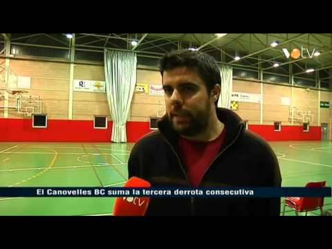 VOTV - El Canovelles BC suma la tercera derrota consecutiva