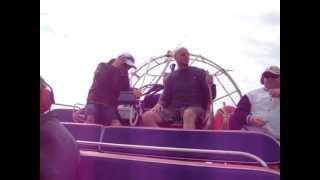 preview picture of video 'Greg Driving Airboat'