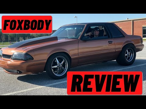 I DROVE A 700HP Turbo Foxbody [Full Review on LS Swapped Foxbody Mustang]