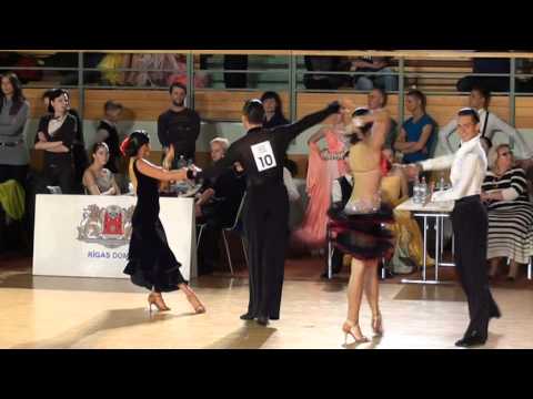 Latvia Open 2011 WDSF International Open LA Teemu Hirvimaki - Jonna Taskinen 1.16fin chacha