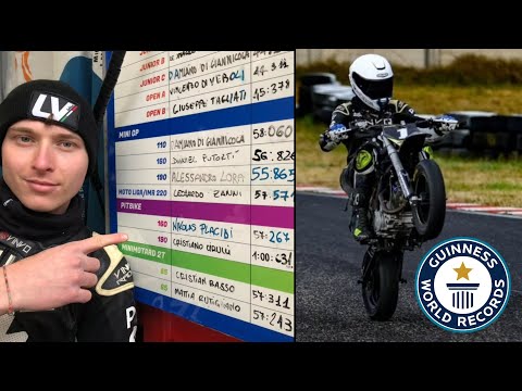 Ho fatto il RECORD del Circuito Internazionale di Aprilia con la pitbike!