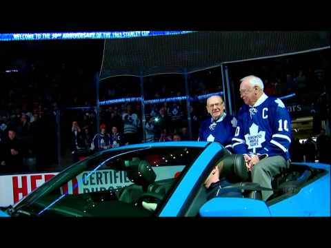 1963 Toronto Maple Leafs tribute Feb 16 2013 Philadelphia Flyers vs Leafs NHL Hockey