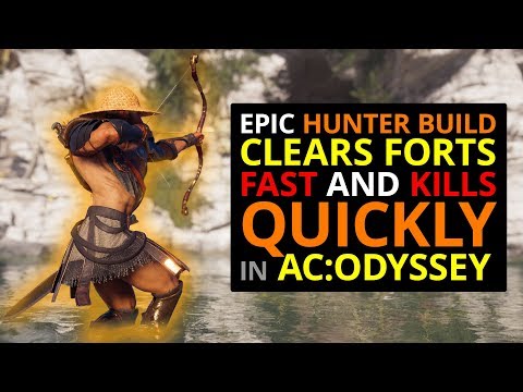 Epic Hunter Build Clears Forts FAST In AC Odyssey!
