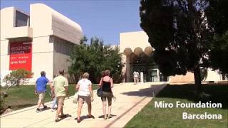 Museum of the Foundation Joan Miró in Barcelona