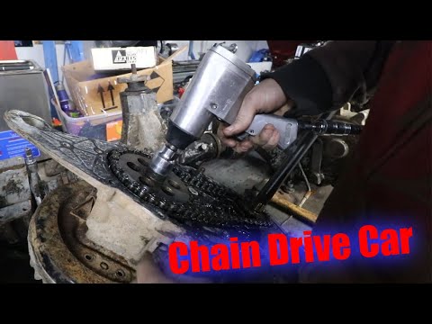 Saving a Honda S600.  Stripping the Cars Chain Drive Rear End