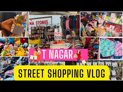 Ultimate T Nagar Street Shopping Vlog: Must-have Gifts! | Budget-friendly Finds! | SHOPPING VLOG