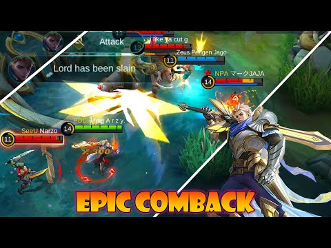 MLBB Top Global Alucard Epic Comeback Gameplay