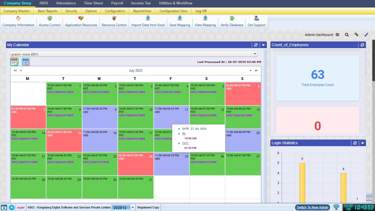 HRMTHREAD - HR and Payroll Management Software