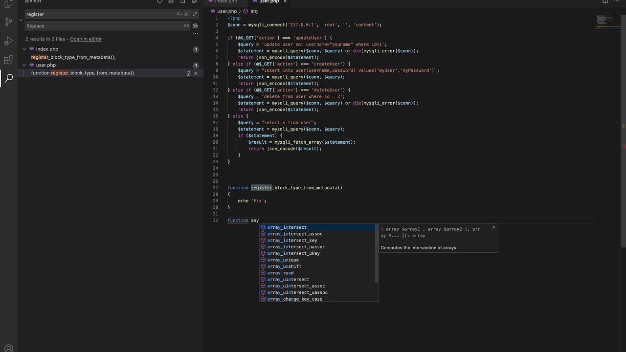 How to Fix PHP Fatal error: Call to undefined function register_block_type_from_metadata()