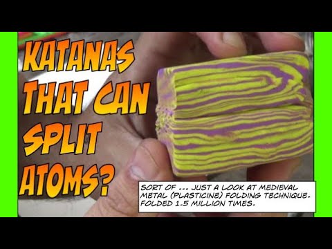 1.5 million folds in Katanas? Hmm, one of the myths teenage me misunderstood.