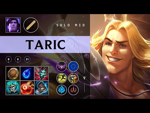 Taric Mid vs Katarina - EUW Master Patch 25.23