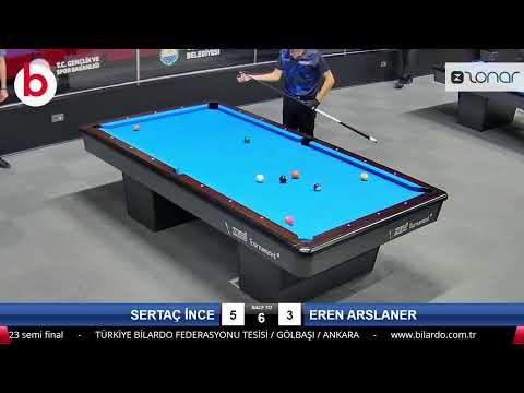 SERTAÇ İNCE & EREN  ARSLANER Bilardo Maçı - 