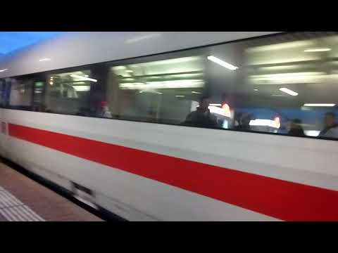 Einfahrt ICE 78 nach Hamburg Altona