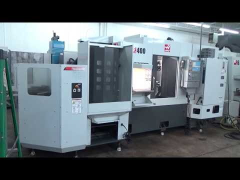 Haas EC-400 PP CNC Horizontal Machining Center with Pallet Pool