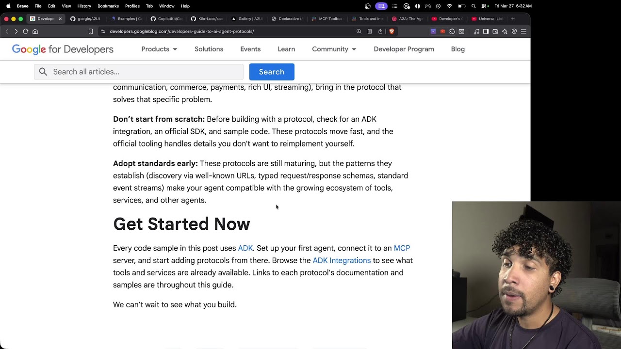 Developer’s Guide to AI Agent Protocols