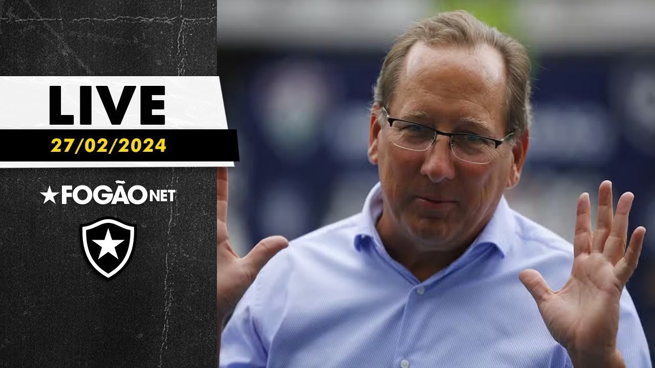 LIVE | Botafogo corre por definição de nome para técnico; Tiquinho pode ter pior seca