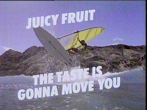 Classic 80s Juicy Fruit Commercial   (Jingle)