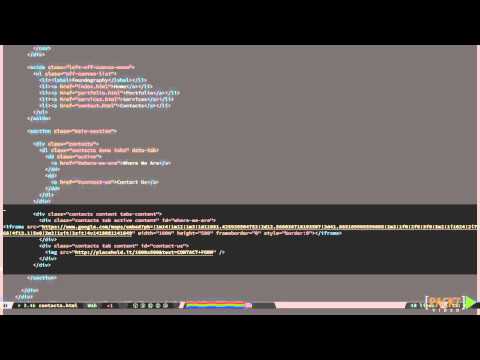 Building a Responsive Site with Zurb Foundation Incorporating Tabs | packtpub com