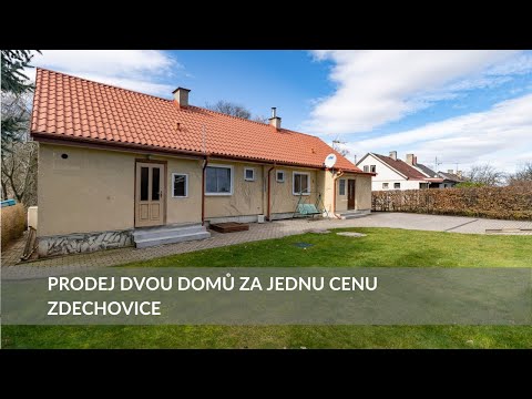 Prodej dvou domů za jednu cenu - Zdechovice