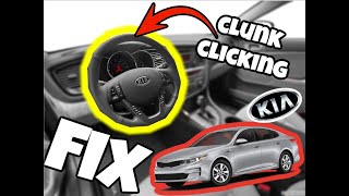 KIA STEERING WHEEL NOISE FIX