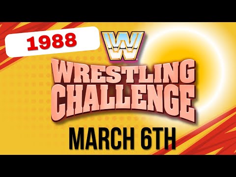 WWF Wrestling Challenge – March 6, 1988 Ultimate Warrior,Ted DiBiase, Hart Foundation,Honky Tonk Man