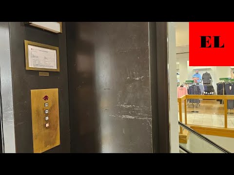 Scenic Vintage Montgomery Hydraulic Elevator - Belk Fort Henry Mall (Kingsport, TN)