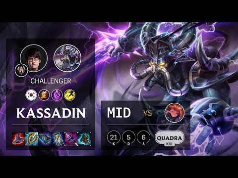Kassadin Mid vs Zoe - KR Challenger Patch 10.7