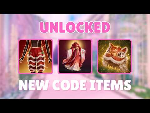 *3 NEW CODES* DRESS TO IMPRESS LUNAR NEW YEAR UPDATE 2026!