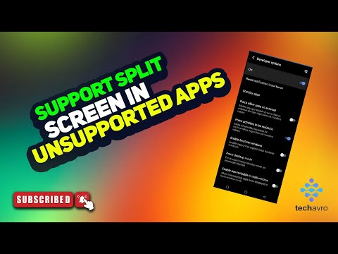 Support split screen in unsupported apps 2025