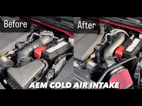 Installing AEM CAI on a V6 XSE Camry (2018-2024)