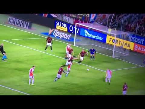 Sparta Slavia druhý gól z půlky