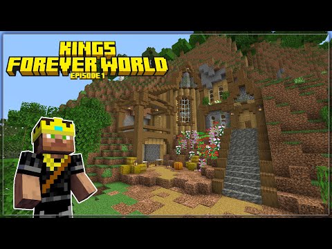 Starting My Forever World in Minecraft | Episode 1: Building My First Starter Home!