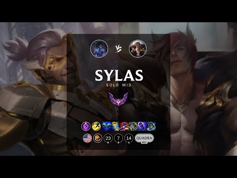 Sylas Mid vs Sett - NA Master Patch 12.8