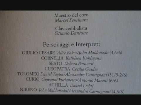 Daniel Taylor - Händel - Giulio Cesare - Roma - 1998