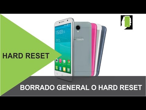 ALCATEL IDOL 2 MINI S ✔️Cómo Hacer HARD RESET, Borrado, Restaurar contraseña[FÁCIL]📱#OrientadorMovil