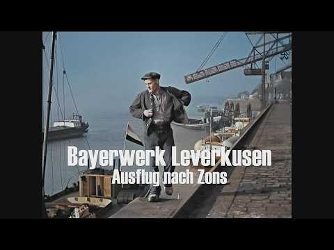 Leverkusen & Zons 1920s/30s - colored - Bayer factory - from Documentary: The old Rhineland in co...